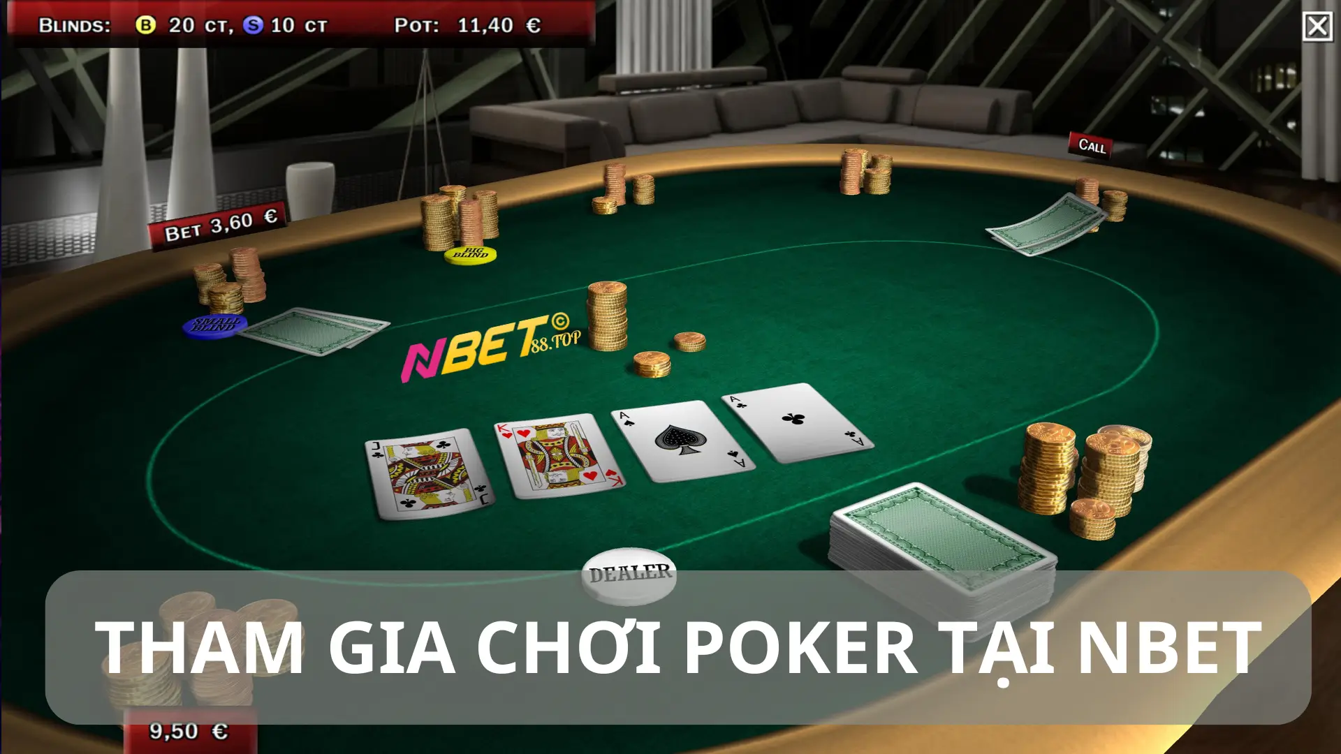 THAM GIA CHƠI POKER TẠI NBET